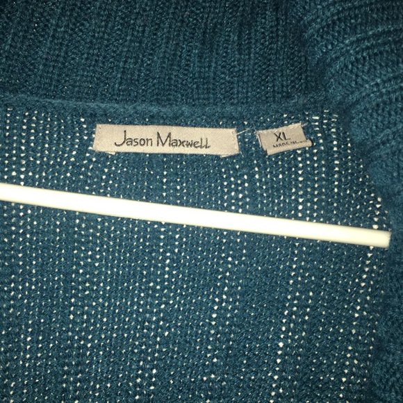 Jason Maxwell Cardigan sweater size xl - Picture 3 of 5